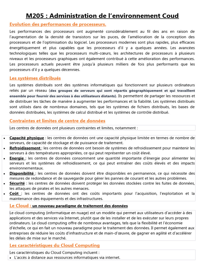 Administration Cloud au Maroc | PDF | Cloud computing | OpenStack