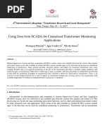 Using Data From SCADA For Centralized Transformer Monitoring Applications, Transformers, Pula, 2017.