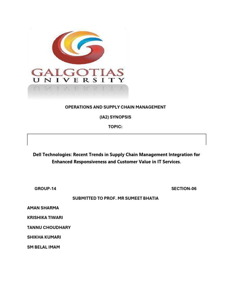 Operations and Supply Chain Management | PDF | Supply Chain | Inventory
