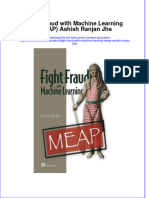 eBook File Document 526Download Fight Fraud With Machine Learning Meap Ashish Ranjan Jha online ebook  texxtbook full chapter pdf 