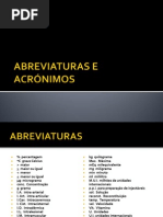 ABREVIATURAS E ACRÓNIMOS