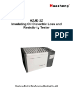 13.  HZJD-2Z Insulating Oil -User Manual