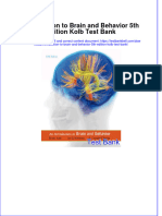 PDF Introduction To Brain and Behavior 5Th Edition Kolb Test Bank Online Ebook Full Chapter
