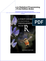 First Course in Statistical Programming With R 2Nd Edition Braun Online Ebook Texxtbook Full Chapter PDF