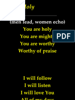 You Are Holy (Worship Song)