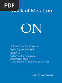Book of Metatron On by Berny Vernados 2024
