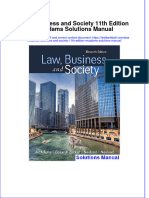 PDF Law Business and Society 11Th Edition Mcadams Solutions Manual Online Ebook Full Chapter
