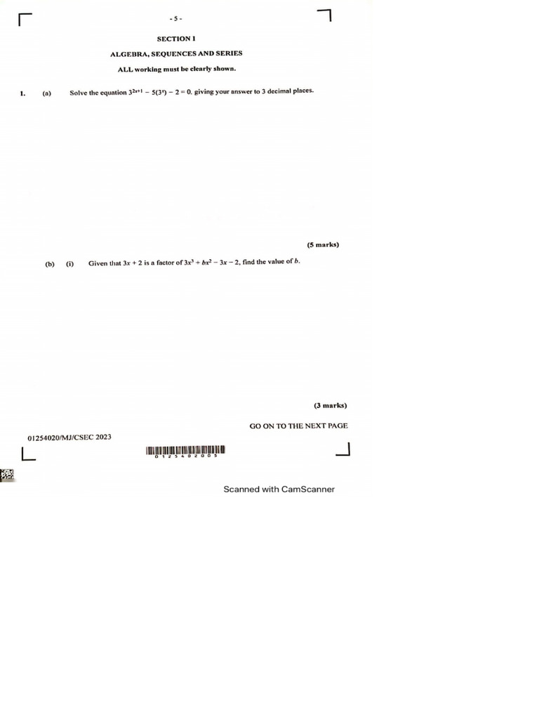 Csec add math 2023 june p2 toaz info pdf
