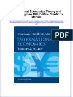PDF International Economics Theory and Policy Krugman 10Th Edition Solutions Manual Online Ebook Full Chapter