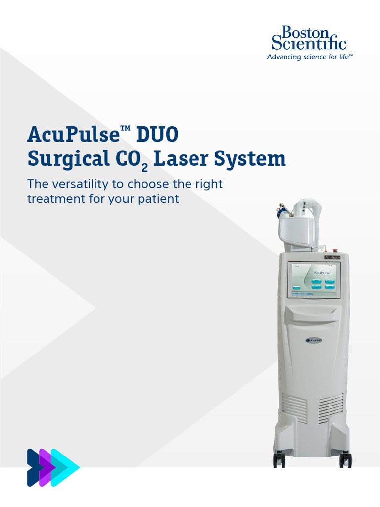 AcuPulseDUO Brochure EN | PDF | Laser | Diseases And Disorders