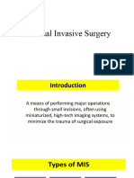 Minimal Invasive Surgery