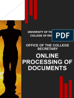 OCS - Online Processing of Documents