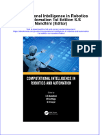 Ebook Computational Intelligence in Robotics and Automation 1St Edition S S Nandhini Editor Online PDF All Chapter