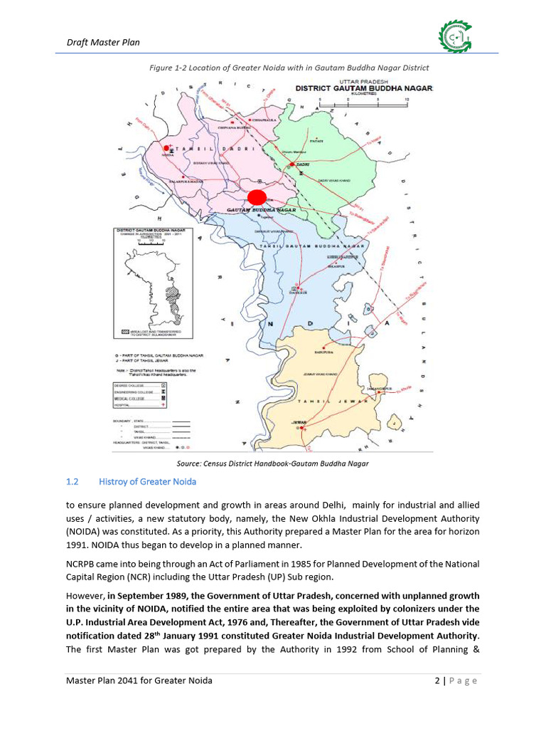 Greater Noida Master Plan 2041 Overview | PDF | Finance & Money ...