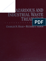 Hazardous and Industrial Waste Treatment: - Charlesn, Haas - Richard J Vasos