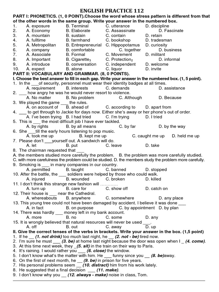 Test 112 | PDF | Egyptian Pyramids