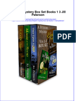 Fitzjohn Mystery Box Set Books 1 3 Jill Paterson Online Ebook Texxtbook Full Chapter PDF