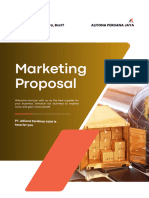 Dark Gray Yellow Modern Business Marketing Proposal