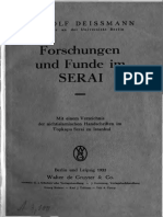Deissmann Serai 1933