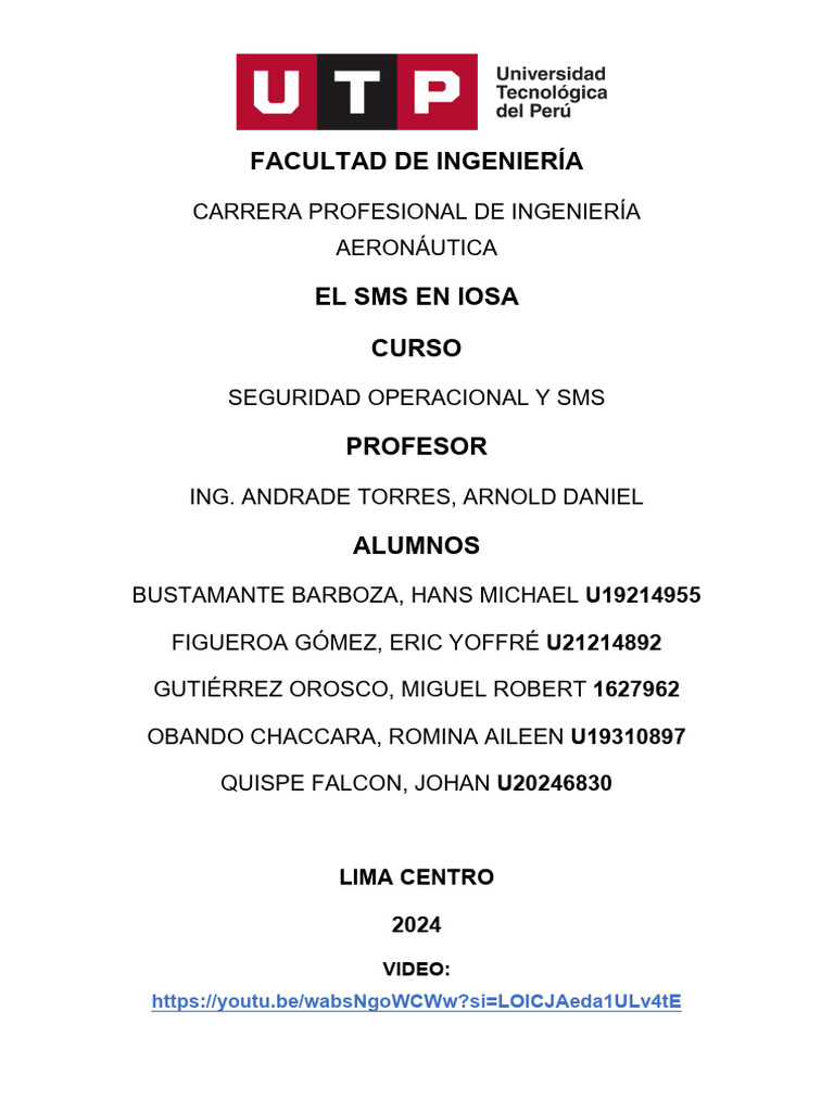 Seguridad Operacional Y Sms Pdf Aviación