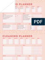 Cleaning Planner