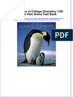 PDF Foundations of College Chemistry 13Th Edition Hein Arena Test Bank Online Ebook Full Chapter