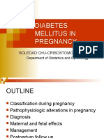 Diabetes Mellitus in Pregnancy