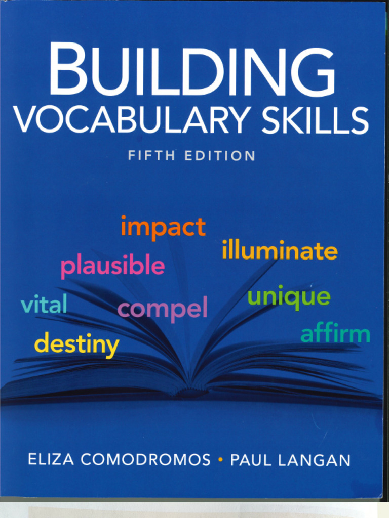 Vocabulary skills pdf