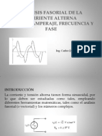 Analisis Fasorial de CA