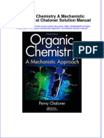 PDF Organic Chemistry A Mechanistic Approach 1St Chaloner Solution Manual Online Ebook Full Chapter