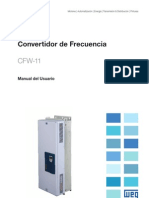 WEG Cfw 11 Tamano f y g Manual Del Usuario 10000784338 Manual Espanol