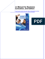 Download pdf Solution Manual For Business Communication 2Nd Edition online ebook full chapter 