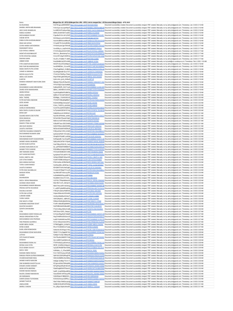 BTQ 2022 | PDF | Computer File Formats