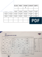 Eswaran New Jadual