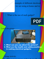 TLE 6 PPT Q3 - Health and Safety Practices in Making Electrical Gadget