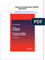 Fiber Concrete in Construction Wietek Bernhard Online Ebook Texxtbook Full Chapter PDF