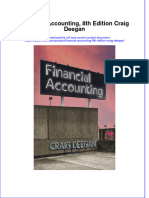 Download Financial Accounting 8Th Edition Craig Deegan online ebook  texxtbook full chapter pdf 