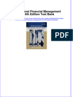 Download pdf International Financial Management Eun 6Th Edition Test Bank online ebook full chapter 