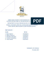 ASS Project Report of Design of Mechatronics