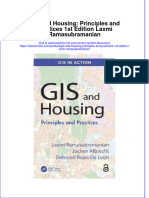 Gis and Housing Principles and Practices 1St Edition Laxmi Ramasubramanian Online Ebook Texxtbook Full Chapter PDF