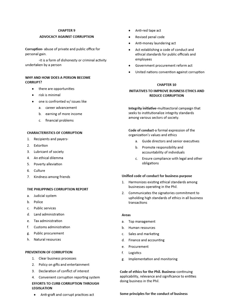 Corruption and Risk Mgt. | PDF | Risk Management | Risk