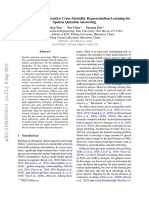 Self-Supervised Contrastive Cross-Modality Representation Learning For Spoken Question Answering