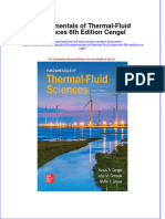 Fundamentals of Thermal Fluid Sciences 6Th Edition Cengel Online Ebook Texxtbook Full Chapter PDF