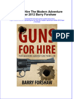 Guns For Hire The Modern Adventure Thriller 2012 Barry Forshaw Online Ebook Texxtbook Full Chapter PDF