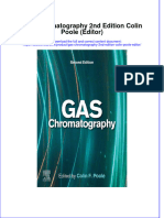 Gas Chromatography 2Nd Edition Colin Poole Editor Online Ebook Texxtbook Full Chapter PDF