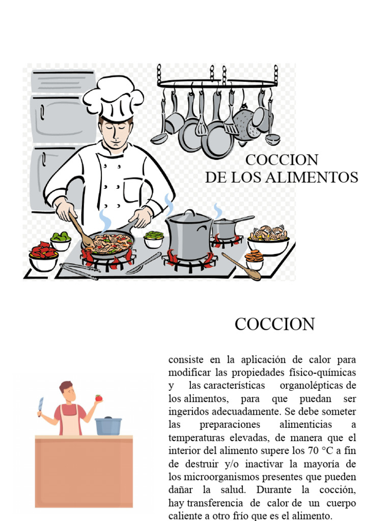 Coccion en Los Alimentos 1 | PDF | Alimentos | Cocinando