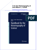 Handbook For The Historiography of Science Mauro L Conde Online Ebook Texxtbook Full Chapter PDF