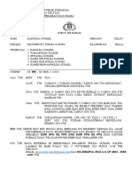 ST Permintaan Data Pendistribusian Logistik Pemilu Melalui Perairan