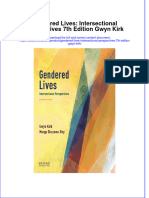 Download Gendered Lives Intersectional Perspectives 7Th Edition Gwyn Kirk online ebook  texxtbook full chapter pdf 