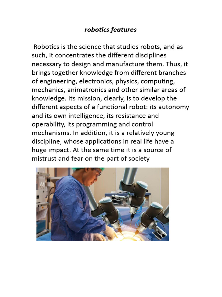 Robotics for Engineers and Innovators | PDF | Computers | Technology ...